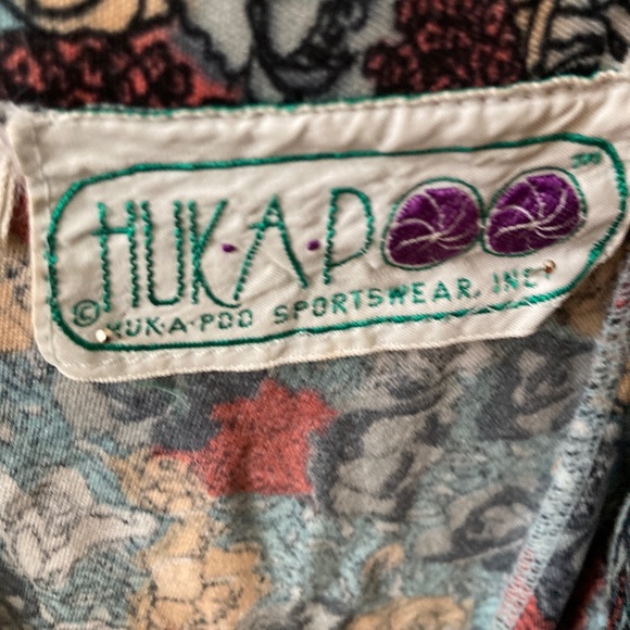 Vintage Huckapoo skirt with elastic waistband No size - Picture 2 of 5